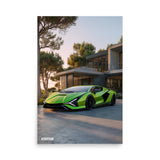Lamborghini Revuelto – Poster Automobile | Supercar Hybride de Luxe – Collection Stripcar